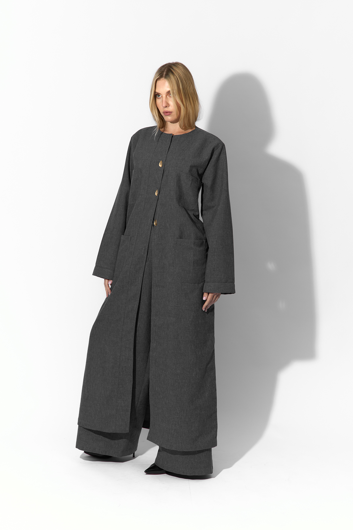 Flared denim pants Flared denim pants