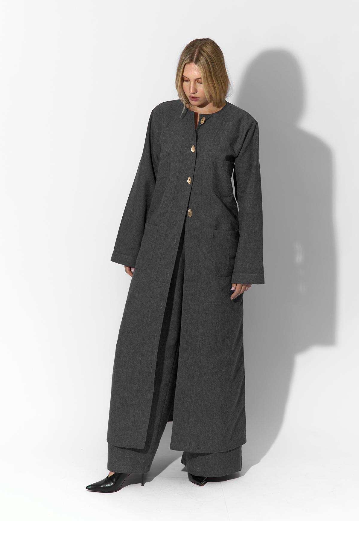 Flared denim pants Flared denim pants